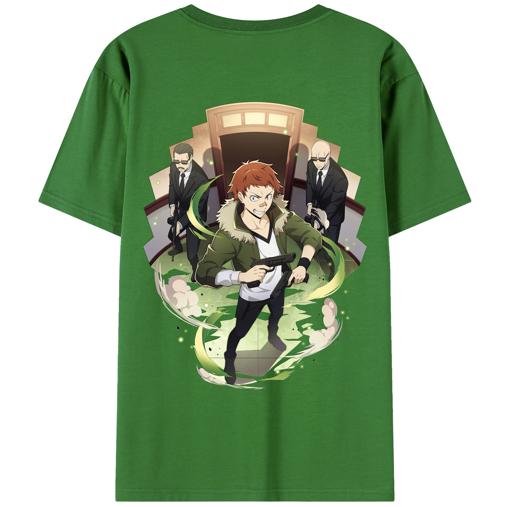 （画像用） 文豪ストレイドッグス Bungo Stray Dogs レディース半袖Tシャツ(バックプリント)